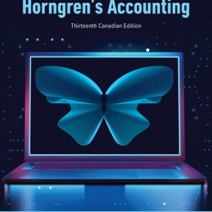 Horngren's Accounting, Volume 1, 13CE (Lifetime Access eBook)